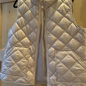 Kate Spade Quilted Beige Vest